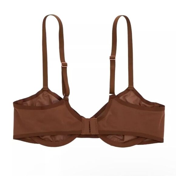 Aerie Smoothez Size 34D Mesh Unlined Balconette Underwire Bra - Picture 13 of 14